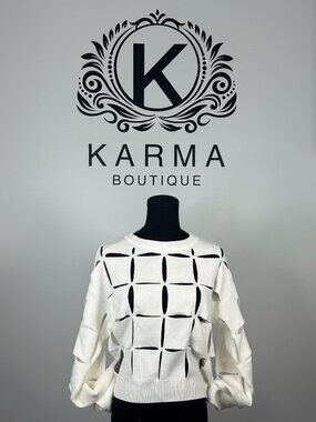 Karma Boutique Razor Cut Sweater